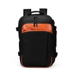 Mochila expand go expansível personalizada PRETA