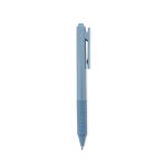 caneta plástica personalizada barata AZUL