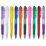 caneta transparente personalizada