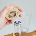 Abridor de Garrafa Bambu Personalizado.
