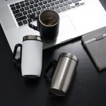 Caneca Inox Parede Dupla 250 ml Personalizada para Brindes.4