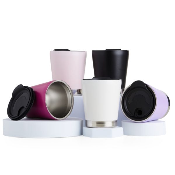 Copo Parede Dupla Inox 300ml Personalizado. Copo de Bebida Personalizado