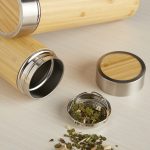 Garrafa Bambu Térmica 500ml com Infusor Personalizada1