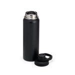 garrafa térmica inox 850ml personalizada COR PRETA