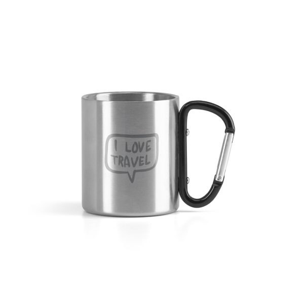 Caneca de metal personalizada para brindes