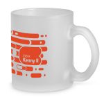 Caneca de vidro personalizada
