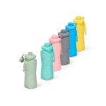 Garrafa Dobrável Silicone Personalizada