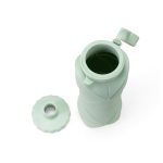 Garrafa Dobrável Silicone Personalizada Verde BA