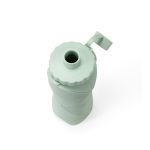 Garrafa Dobrável Silicone Personalizada Verde RS