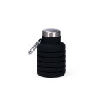 Garrafa Retrátil Silicone 500ml Personalizada COM MOSQUETAO