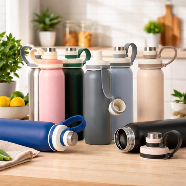 Garrafa inox personalizada brinde