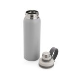 Garrafa inox personalizada brinde CINZA DENTRO