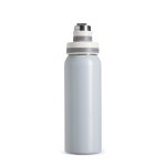 Garrafa inox personalizada brinde COR CINZA