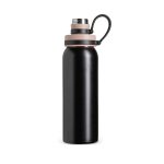 Garrafa inox personalizada brinde PRETA