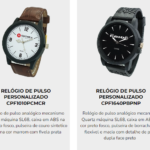 Relogio de pulso personalizado BH