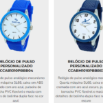 Relogio de pulso personalizado ES