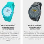 Relogio de pulso personalizado SP