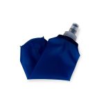 Squeeze Dobrável TPU 500ml Personalizada AZUL DOBRADO