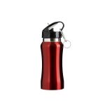 Squeeze Inox 500ml Personalizado VERMELHA BICO