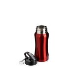 Squeeze Inox 500ml Personalizado VERMELHA.COM MOSQUETA