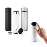 Squeeze térmico com termómetro digital na tampa personalizado