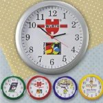 Relógio de Parede Personalizado com Logo