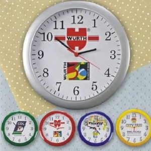 Relógio de Parede Personalizado com Logo