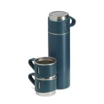 kit garrafa termica personalizado 2 canecas e sacola CANECA. DUAS