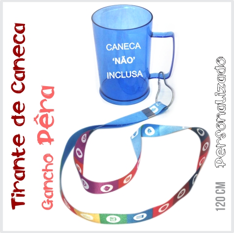 tirante personalizado para copos