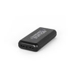 Bateria Portátil Reciclado 20.000 mAh Personalizada PRETA