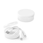 Cabo USB com conector 3 em 1 personalizado