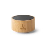 Caixa de Som Bluetooth em Bambu Personalizada.2