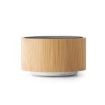 Caixa de Som Bluetooth em Bambu Personalizada.4