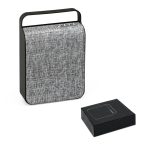 Caixinha de som com logo