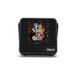DIPSTER. Coluna portátil com proteção à prova d’água (IPX7) e autonomia de 11h (1.800 mAh), em ABS 100% reciclado BA