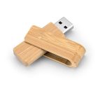 Pen drive de bambu personalizado