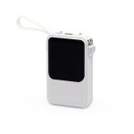 Power Bank 10.000mAh Lanterna Personalizado BRANCO