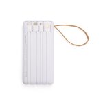 power bank 10.000mah personalizado COR BRANCA