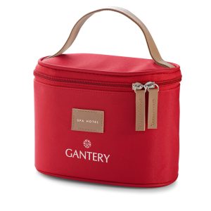 Necéssaire para cosméticos com logo