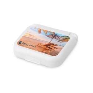 Brinde corporativo kit de costura com logo