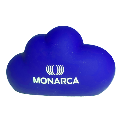 Nuvem Anti-Stress Personalizado AZUL