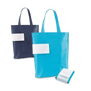 Sacola de tnt dobrável personalizada sp