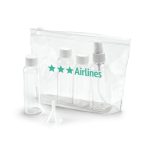 necessaire personalizada de p.v.c transparente rj