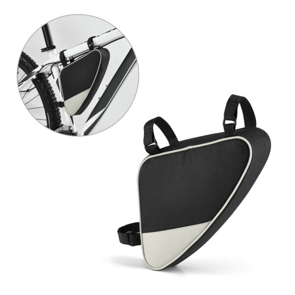 92799 YATES. Bolsa para bicicleta Bolsa para bicicleta em 600D, com 3 fitas ajustáveis. 230 x 200 x 60 mm 92799 YATES. Bolsa para bicicleta Bolsa para bicicleta em 600D, com 3 fitas ajustáveis. 230 x 200 x 60 mm