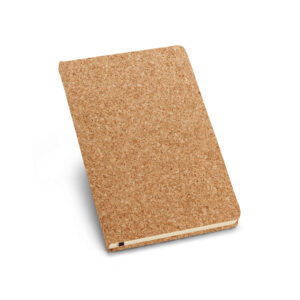 Caderno A5 em cortiça personalizado