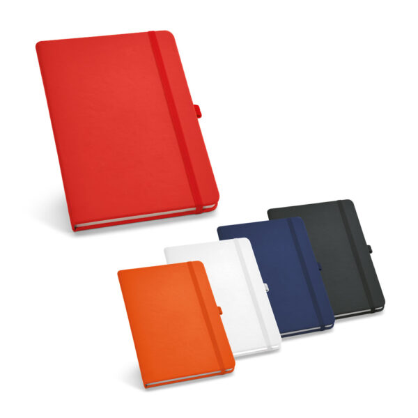 Caderno tipo Moleskine com logotipo Brinde corporativo: caderno tipo Moleskine com logotipo,