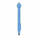 Caneta Plástica Antiestresse Touch Personalizada AZUL