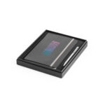 Kit caixinha e caderno e caneta personalizados BA