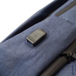 Mochila Com Expansor Pra Notebook Personalizada AZUL DF