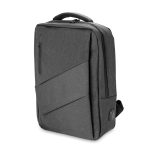Mochila Com Expansor Pra Notebook Personalizada PRETA